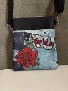 サコッシュ　スマホショルダーバッグ　ハンドメイド