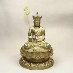 地蔵 菩薩 観音 銅製 仏像 彫刻 置物 開運 風水 - メルカリ