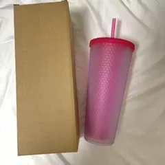 スタバ ロゴコールドカップタンブラー ネオンピンク 福袋