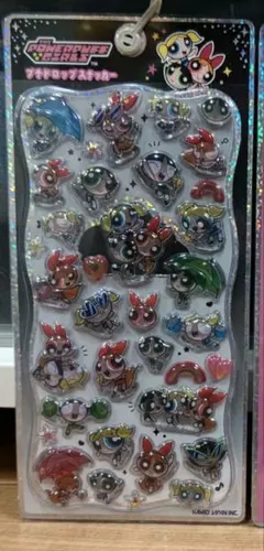 パワーパフガールズ プチドロップステッカー 正規品