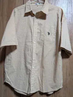 U.S. POLO ASSN. ベージュ フリーサイズ