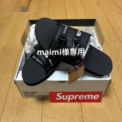 Supreme THE NORTH FACEコラボ　ブラックサンダルのサムネイル
