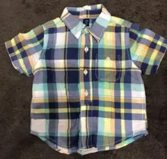 babyGAP チェック半袖シャツ　90