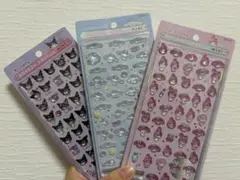 【正規品】　ボンボンドロップシールミニ　サンリオ　3枚セット