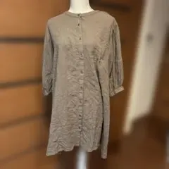 sm2 SM2 チュニック　ブラウン　オリーブ