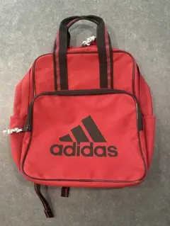 adidas バック　リュック　赤　レッド