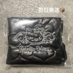 Hello Kitty キルティングアルバム　ブラック　シール帳 しまむら