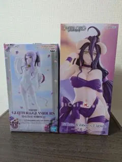 オーバーロード アルベド シャルティア プライズフィギュア 2体セット
