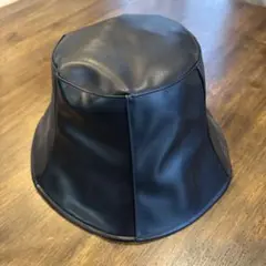 新品未使用RODEO CROWNS バケットハット チューリップ帽　バケハ　合皮