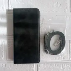 AQUOS Sense7 Plus 手帳型ケース ブラック