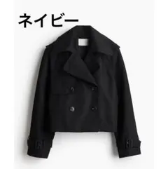 H&M◆トレンチライクジャケット ショートトレンチコート