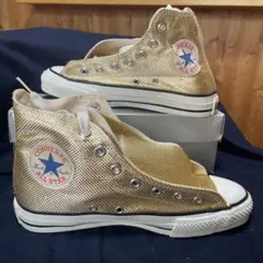 ヴィンテージ80sUSA製CONVERS ALL STARデッド銀箱付　サイズ6