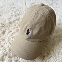 POLO RALPH LAUREN ベースボールキャップ ベージュ