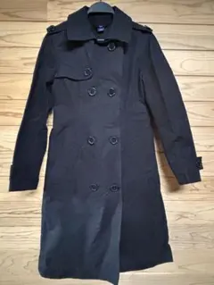 GAPブラック トレンチコート Mサイズ