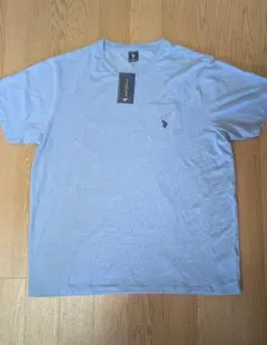 U.S. Polo Assn. 半袖Tシャツ XL ライトグレー