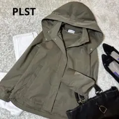美品＊PLST マウンテンパーカー　カーキ　2way サイズM
