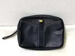 dunhill セカンドバッグ ブラック レザー