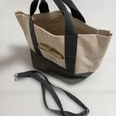 cooco 2way キャンバストートバッグ ショルダーのサムネイル
