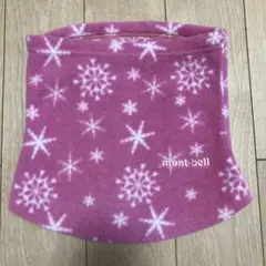 モンベル　クリマプラス 100 プリント ネックゲーター Kid's