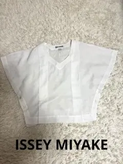 ◾︎希少◾︎ イッセイミヤケ 半袖 カットソー ギャザー 切り替え