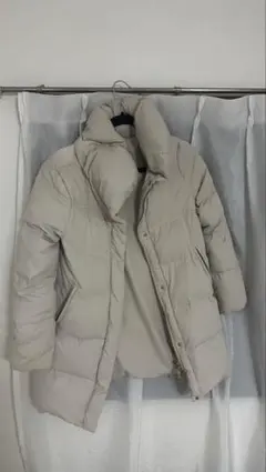 un dix cors ダウンコート　ライトベージュ