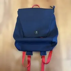 MILESTO リュック バックパック ネイビー レッドのサムネイル
