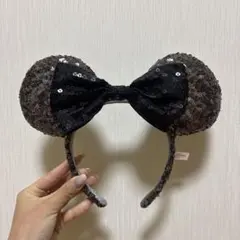 ディズニースタイル リボン付きカチューシャ