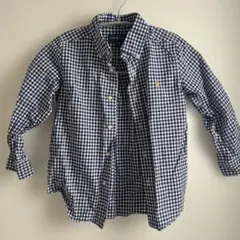 Ralph Lauren ギンガムチェック長袖シャツ　110