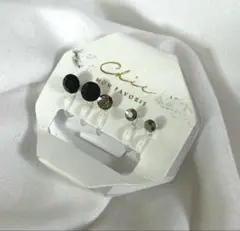 イヤリング　アクセサリー　レディース　ノンホールピアス　新品　未使用　セット