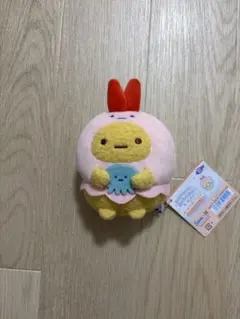 すみっコぐらし 水族館 ふんわりぬいぐるみ えびふらいのしっぽ（カニ
