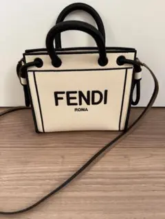 FENDI ROMA かごバッグ 巾着型 FENDI ROMA かごバッグ 巾着型 - メルカリ