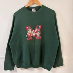 Fruit of the Loom スウェット パッチワーク 刺繍 古着のサムネイル