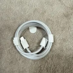 Apple純正　ホワイト 充電ケーブル USB-C to USB-C