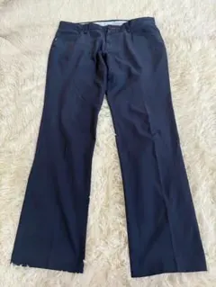 Callaway メンズ　ゴルフ　ネイビー 薄手ストレートパンツ LL