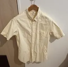 UNIQLO 半袖シャツ M イエロー