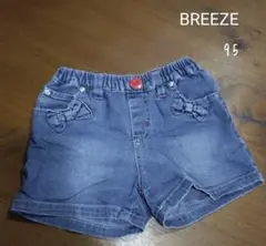 BREEZE ハローキティ デニムショートパンツ 95