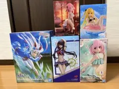 ToLOVEる ウマ娘 デート・ア・ライブ フィギュア5点セット まとめ売り