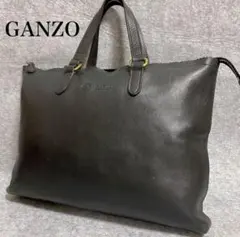 GANZO ガンゾ レザートートバッグ ビジネスバッグ A4 ファスナー付き
