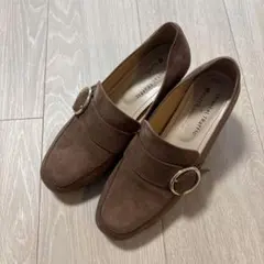 ブラウン スエード パンプス　ORiental TRaffic