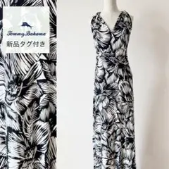新品タグ付/定価27,280円 トミーバハマ フラワーロングワンピース リゾートのサムネイル