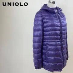 UNIQLO ユニクロ ウルトラライトダウンコート フーデット レディースL