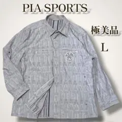 ピアスポーツライカ シャツジャケット 長袖 ロールアップ 綿100 L相当のサムネイル
