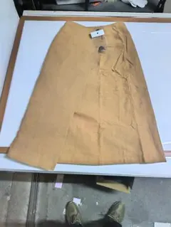 フェリシモ 綿100％ ロングスカート 胴囲64cm 新品 ★3125yのサムネイル
