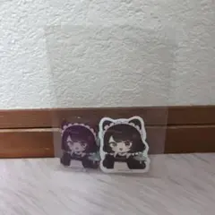 にじさんじ チョコエッグ クリアスタンド&ダイカットシール 戌亥とこ