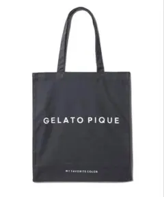 GELATO PIQUE トートバッグ ブラックのサムネイル