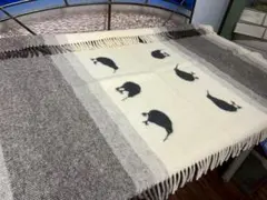 大判 膝掛け ニュージーランド インテリア ブランケット