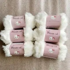 セリア　ドリームキャット　毛糸　6点