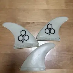 フィンセット クリアホワイト 3枚セット　ジャンク品