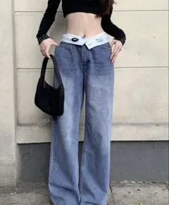 ワイドレッグ ジーンズ