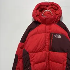 ノースフェイス 700フィル ダウンジャケット 刺繍ロゴ 古着